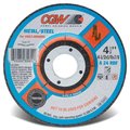 Cgw Camel Grinding Wheels. CGW Abrasives Depressed Center Wheel 4-1/2 x 1/8 x 5/8- 11 INT T27 24 Grit Aluminum Oxide 35613